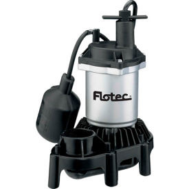 Flotec Submersible Thermoplastic Sump Pump 1/4 HP
