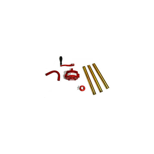 Groz 44052 Rotary Barrel Pump Dual Direction 3-piece Rigid Suction Tube NBR Seal