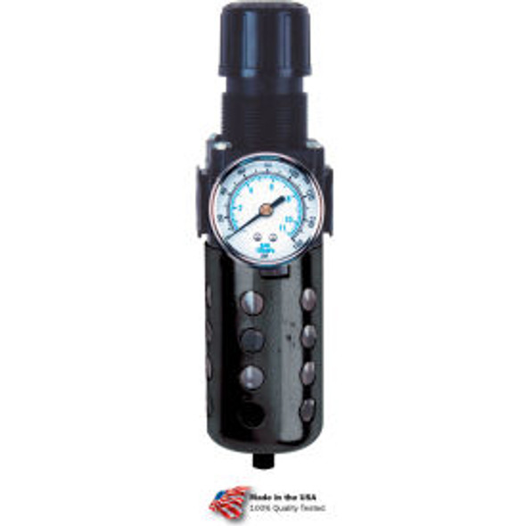 Arrow Integral Filter/Regulator With Gauge B754FG Zinc & Polycarbonate Bowl 1/2"
