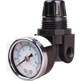 Arrow Mini Air Regulator R262g Glass Filled Nylon 1/4"" Npt 250 Psi