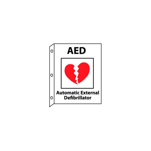 Facility Flange Sign - AED