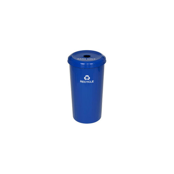 Witt Industries Recycling Can 20 Gallon Blue