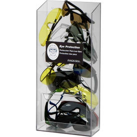 Horizon Mfg. 20 Pair Safety Glass Dispenser 5143 Clear Plastic 5143 7-3/4""L