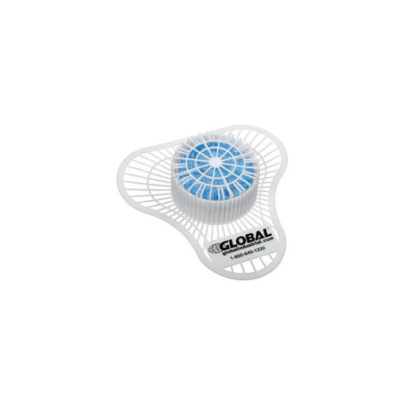Global Industrial Non-Para Extra Strength Urinal Screen - Evergreen 12 Screens/C