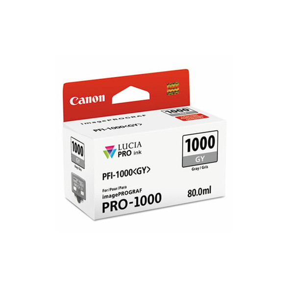 Canon® 0552c002 (pfi-1000) Lucia Pro Ink, Gray 0552C002