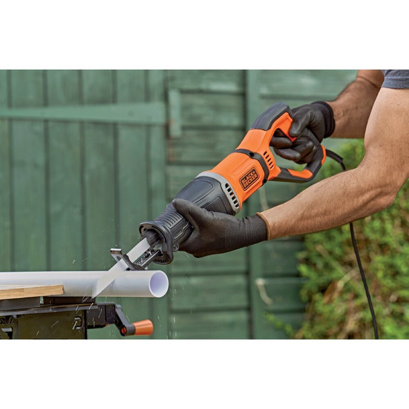 Black & Decker 7-Amp Reciprocating Saw with Removeable Branch Holder BES301K 364072