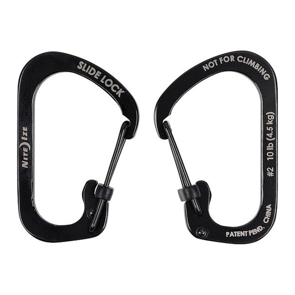 Nite Ize Carabiner, Stainless Steel, 10 lb Limit CSL2-01-R6