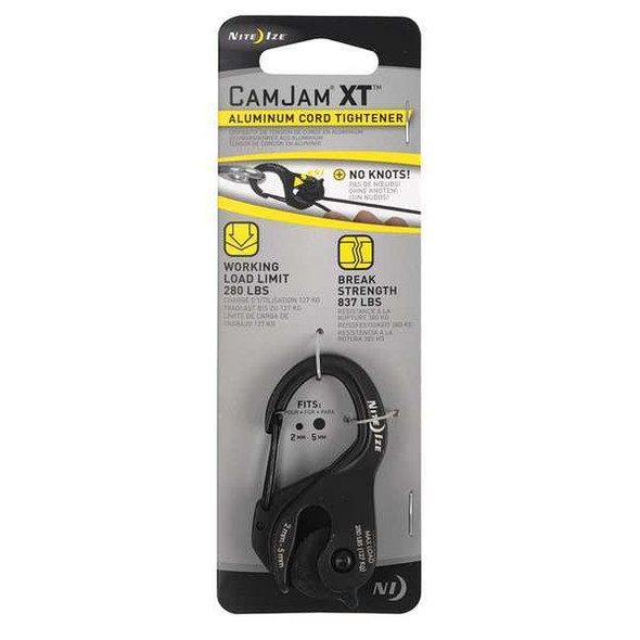 Nite Ize Rope Tightener,1-19/64 in. x 2-1/2 in. NCJSA-01-R3