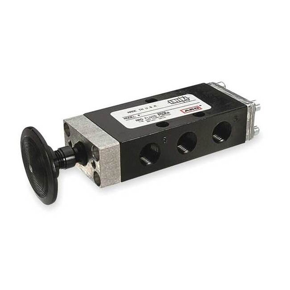 Aro Manual Air Control Valve,4-Way,1/4in NPT E212HM