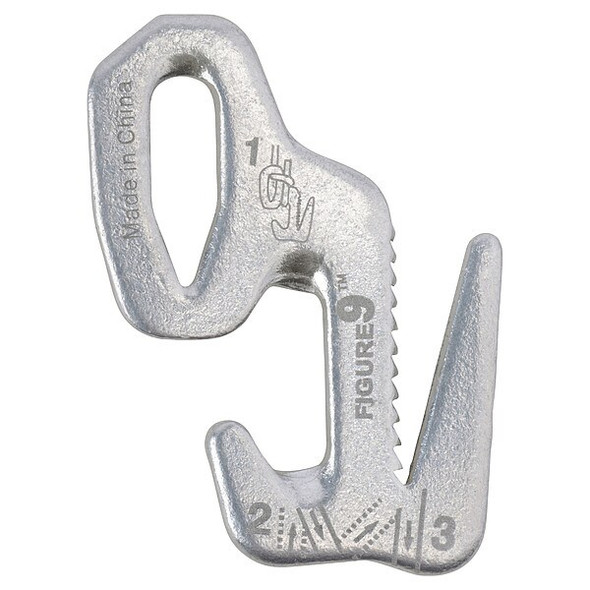 Nite Ize Rope Tightener,50 lb,Silver,1 3/4" L F9S-02-09 Nite Ize Rope Tightener,50 lb,Silver,1 3/4" L F9S-02-09