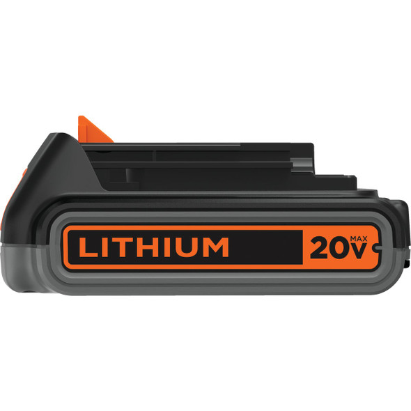 Black & Decker 20V MAX Lithium-Ion 2.0 Ah Tool Battery Pack LBXR2020