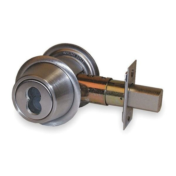 Falcon Deadbolt,HD,Satin Chrome,SFIC Not Incl. D131B 626