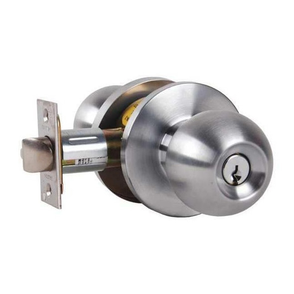 Falcon Knob Lockset,Mechanical,Classroom,Grd. 2 W561CP6D HAN 626