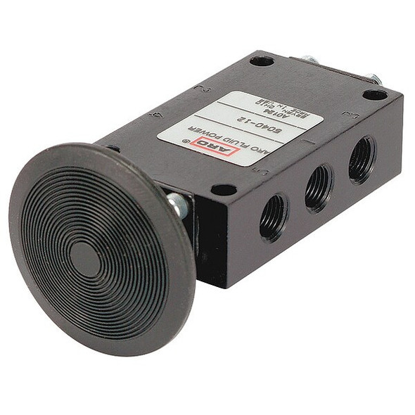 Aro Manual Air Control Valve,4-Way,1/8in NPT 5040-12
