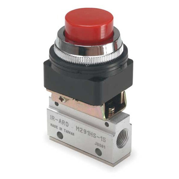 Aro Manual Air Control Valve,3-Way,1/8in NPT M291HS-11