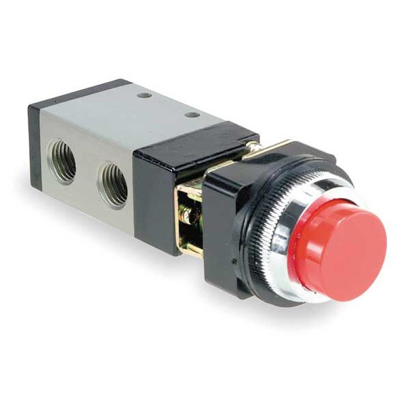 Aro Manual Air Control Valve,3-Way,1/4in NPT M252HS-11