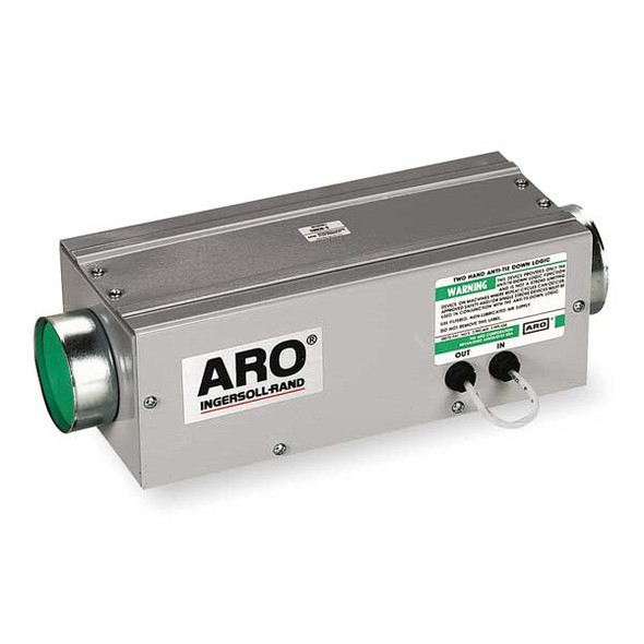 Aro Manual Air Control Valve, Button, Green 59809