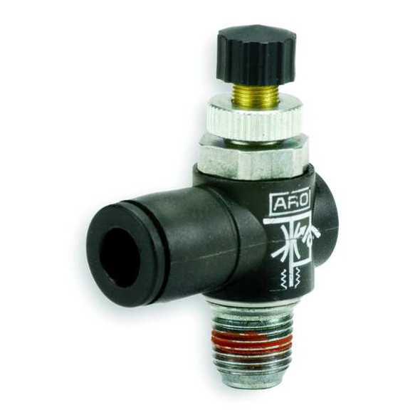 Aro Cylder Port Flow Control,3/8 Tube,1/4 119310-255
