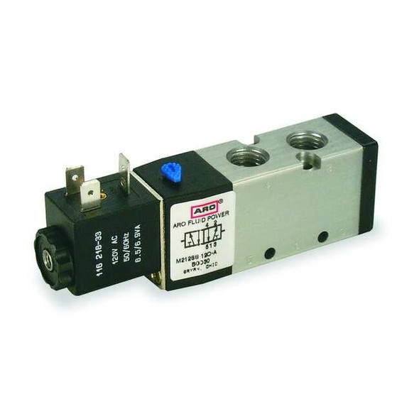 Aro Solenoid Air Control Valve,3/8 In,24VDC M213SS-024-D