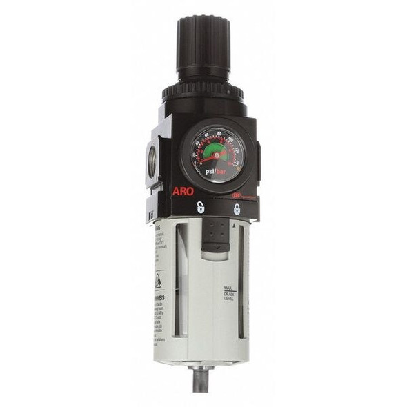 Aro Filter/Regulator,9.96 In. H,2.76 In. W P39344-600