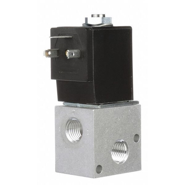 Aro Solenoid Air Control Valve,1/4 In,12VDC CAT77S-012-D