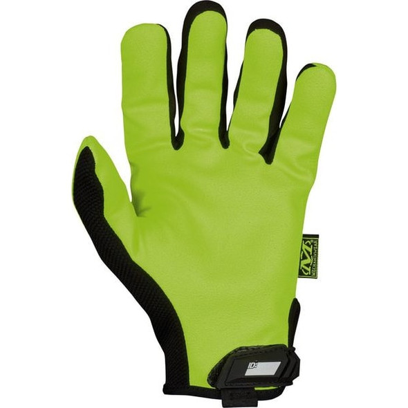 Hi-Viz Original(R) Hi-Vis Mechanics Gloves, Synthetic Leather Palm, TrekDry Back, 11