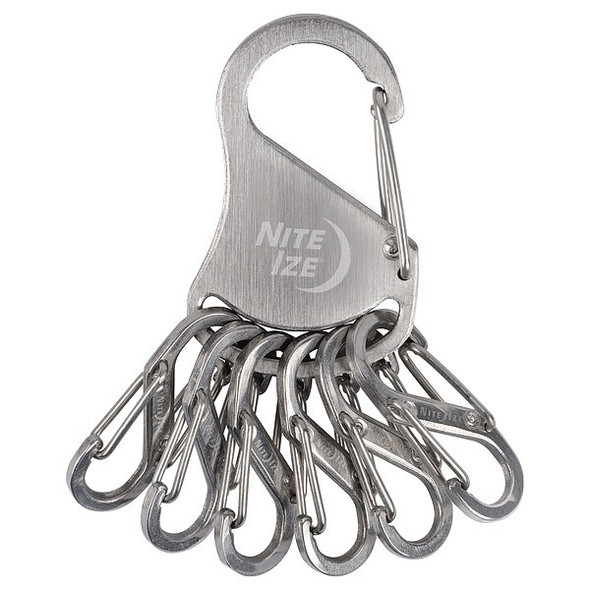Nite Ize Key Rack,Gray,Stainless Steel KRS-03-11