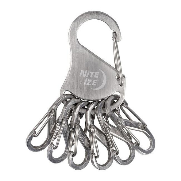 Nite Ize Stainless Steel Key Rack, Silver KRS-03-11