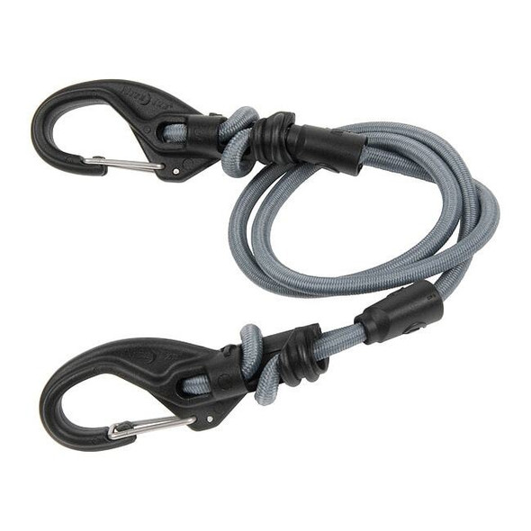 Nite Ize Adjustable Bungee Cord,Carabiner,28 In.L KBB5-01-R8