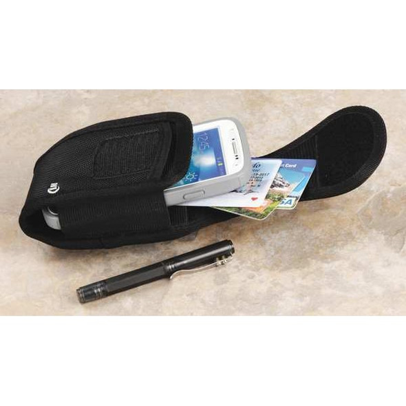 Nite Ize Universal Cell Phone Case, Black, Nylon CCCXL-01-R3