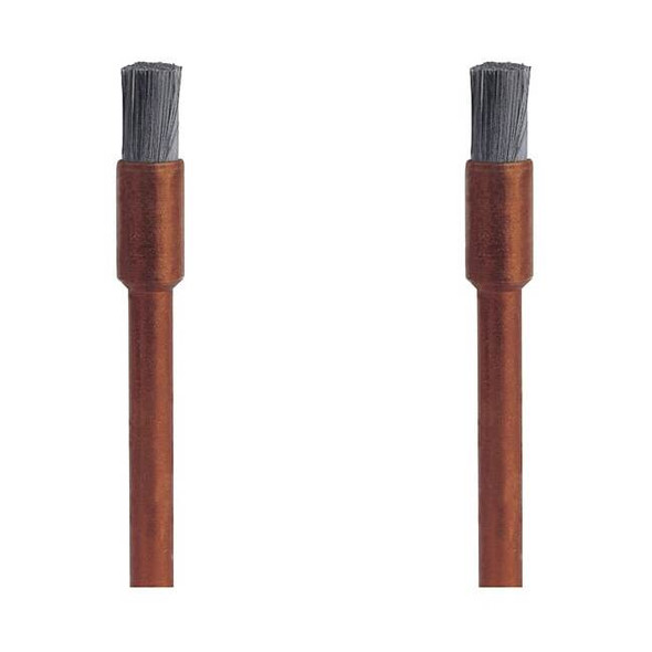 Dremel SS Brush,1/8in. dia.,1-3/4in. L,PK2 532-02