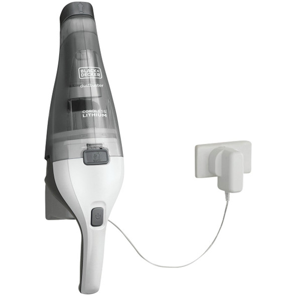 Black & Decker Dustbuster 7.2V 1.5AH White Cordless Handheld Vacuum Cleaner HNVC215B10 603947