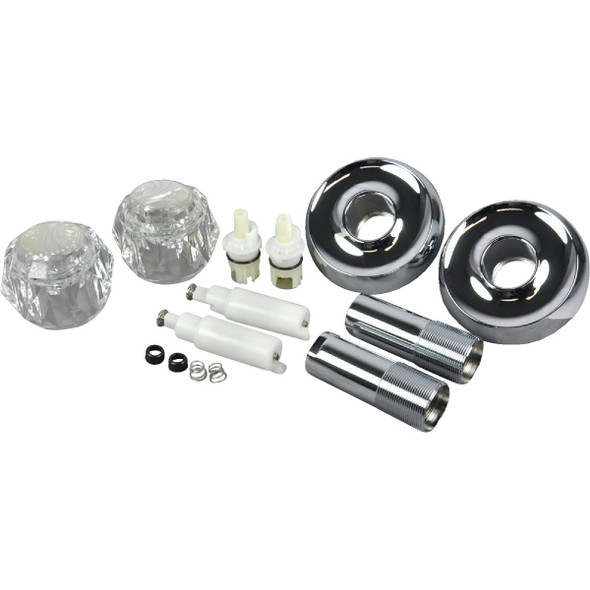 Danco Delta Chrome Remodeling Tub & Shower Trim Kit, 2-Handle 10887