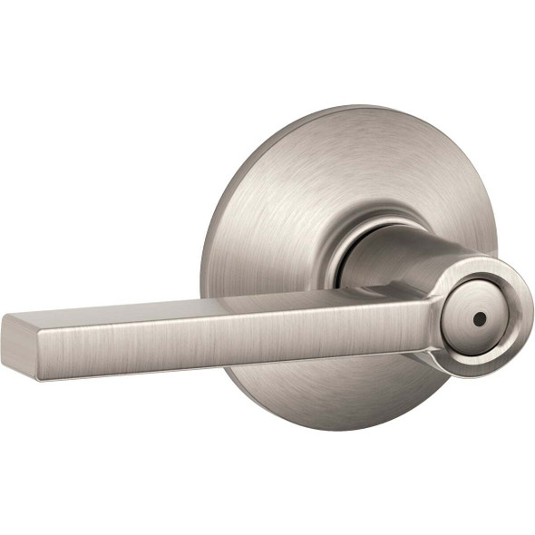 Schlage Latitude Satin Nickel Privacy Door Lever F40 V LAT 619