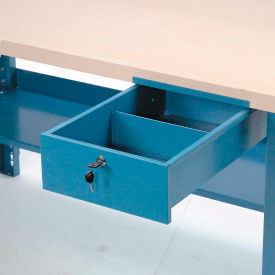 Global Industrial Steel Drawer 10-3/4""W x 18""D Blue