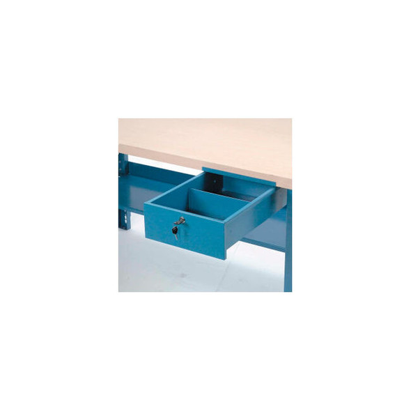 Global Industrial Steel Drawer 10-3/4""W x 18""D Blue