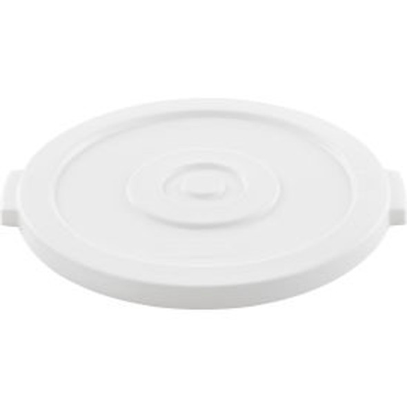 Global Industrial Plastic Trash Can Lid - 20 Gallon White