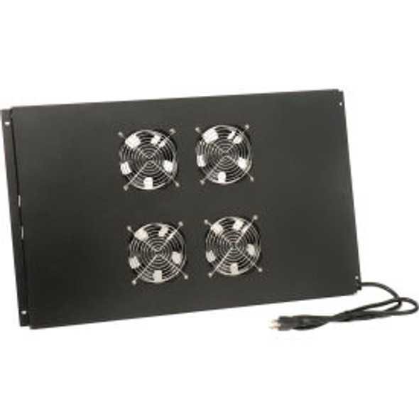 Global Industrial Fan Assembly Kit (4 Fans Included) 2200 CFM Black