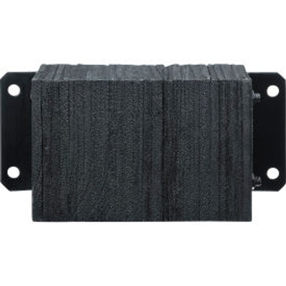 Global lndustrial Heavy Duty Dock Bumper Rectangular 20Wx10H Black Global lndustrial Heavy Duty Dock Bumper Rectangular 20Wx10H Black