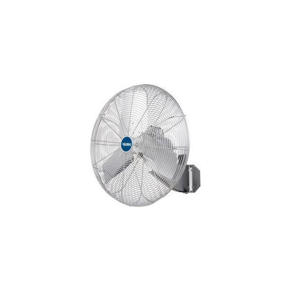 Global Industrial 24"" Washdown Wall Mount Fan 1 Speed 7200 CFM 1/3 HP Single Ph