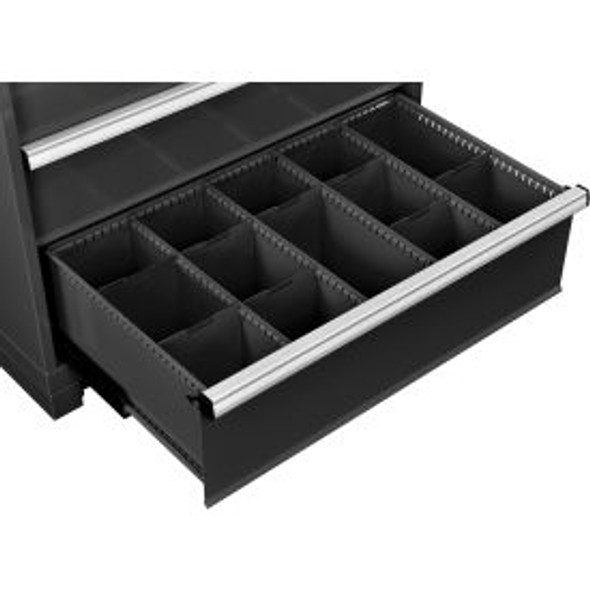Divider Kit for 10""H Drawer of Global Industrial Modular Drawer Cabinet 36""W x