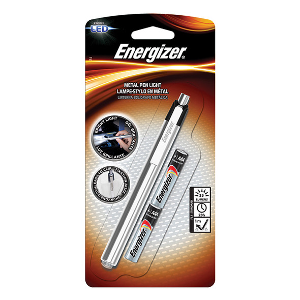 Energizer® 2AAA Metal LED Penlight