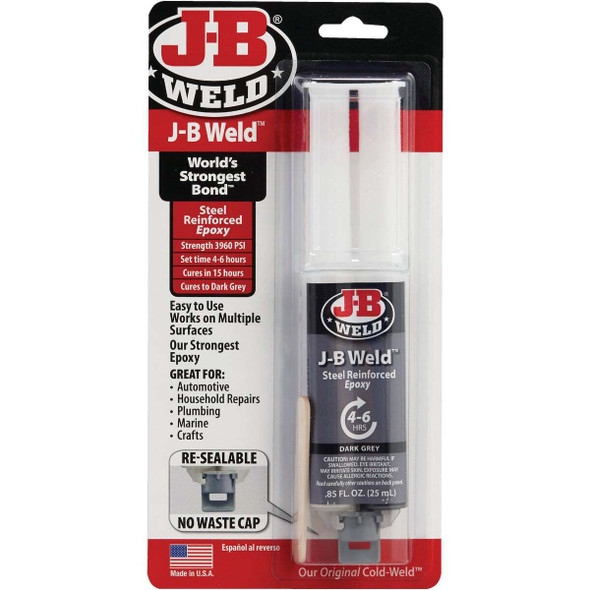 J-B Weld 0.85 Oz. Original Epoxy, Syringe 50165