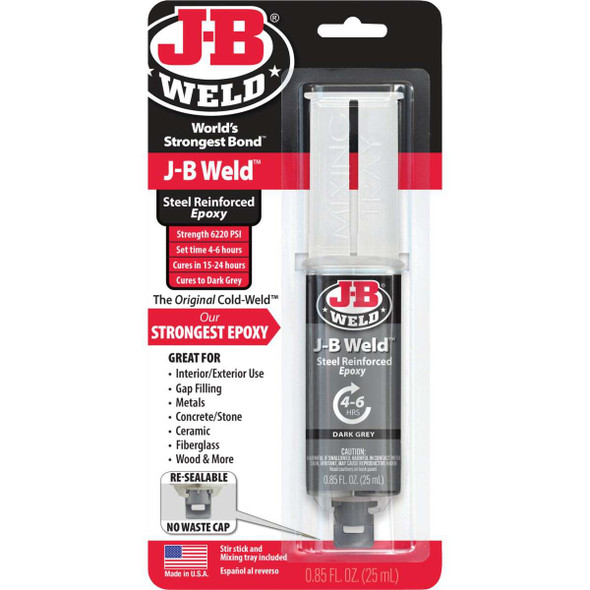 J-B Weld 0.85 Oz. Original Epoxy, Syringe 50165