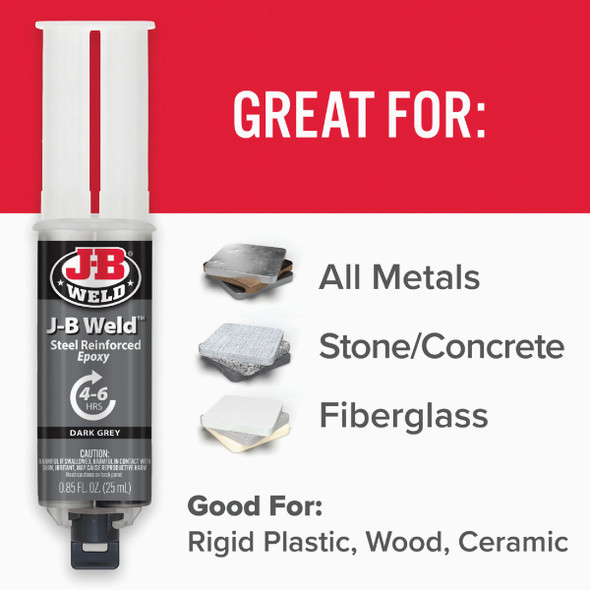 J-B Weld 0.85 Oz. Original Epoxy, Syringe 50165 394739