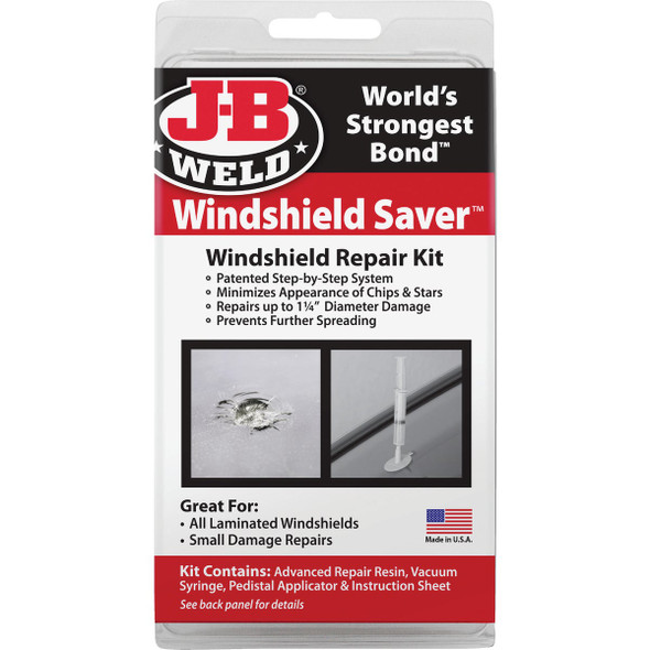 J-B Weld Windshield Saver Windshield Repair Kit 2100