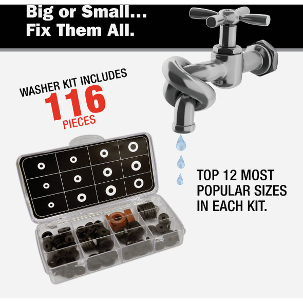 Danco Assorted Faucet Washer Kit
