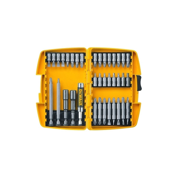 Tough Case Screwdriving Sets, 37 Piece, Philips, Square Recess, slotted, and double-ended Bits