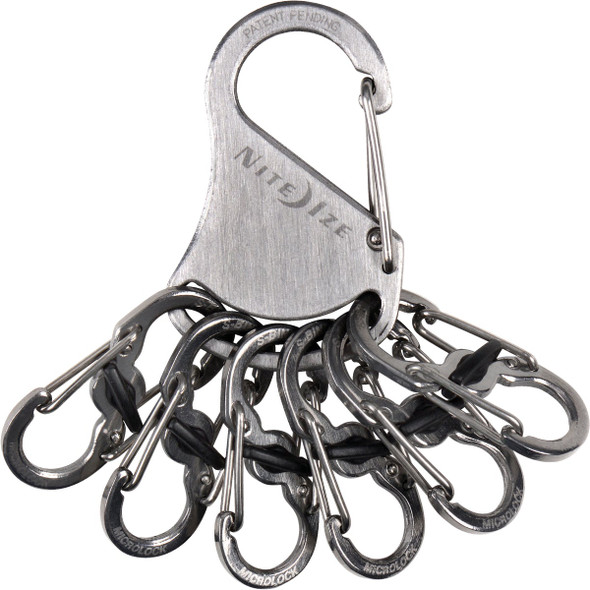 Nite Ize KeyRack Locker Stainless Steel Key Chain KLK-11-R3