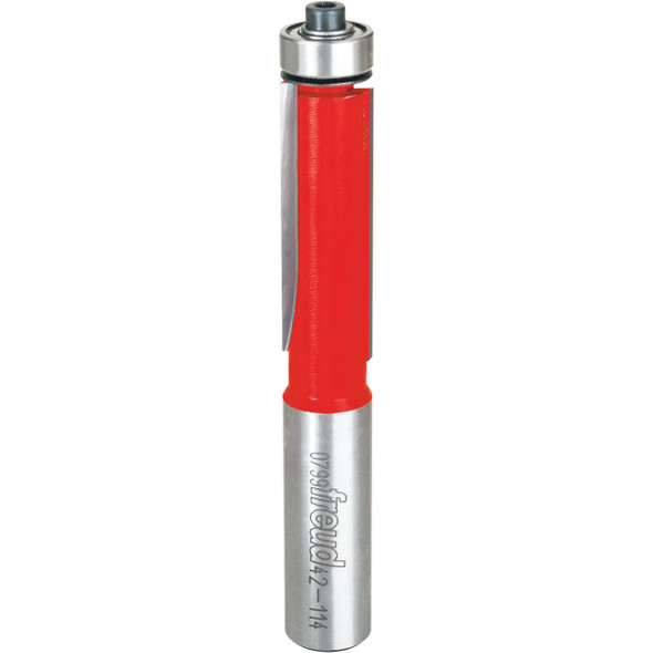Freud 1-2 In. x 1-1-2 In. 2-Cutter Flush Trim Router Bit 42-114 329692